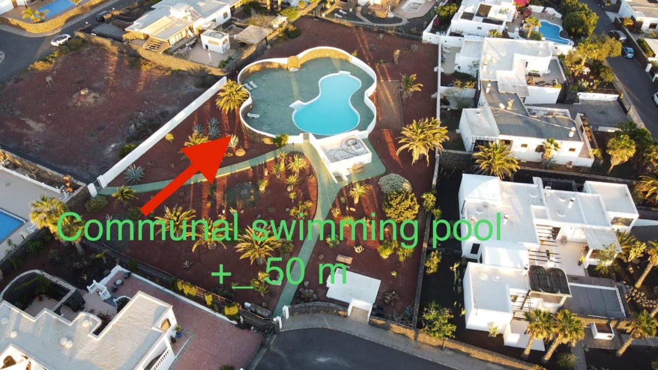 Lovely Villa Nico Playa Blanca, Hot Tub, Communal Pool Exterior photo